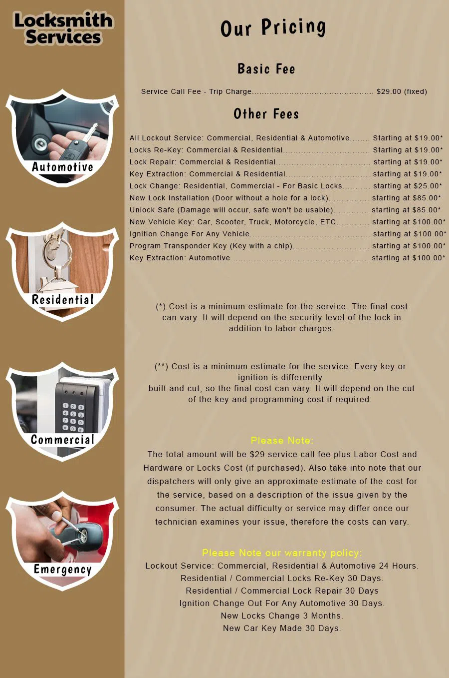 Columbus Special Locksmith Columbus, OH 614-360-9414